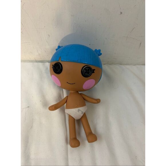 Lalaloopsy little doll bundles snuggle stuff blue hair no clothes 01/06 - Picture 2 of 4